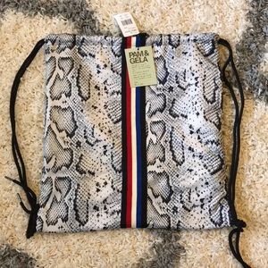 Pam & Gela Drawstring Sack Pack NEW with tags